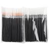 100 Pcs Disposable Eyeliner Brushes With Cover Eyeliner Applicator Wands Eye Makeup Liner Tool Cosmetic Eye Wand Nail Art Brushes view 1