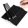 100 Pcs Disposable Eyeliner Brushes With Cover Eyeliner Applicator Wands Eye Makeup Liner Tool Cosmetic Eye Wand Nail Art Brushes view 3