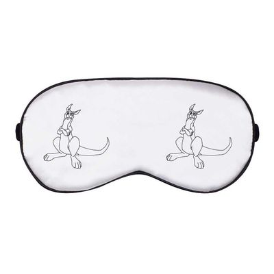 Azeeda 'Happy Kangaroo' Sleep/Travel Eye Mask (EY00005208)