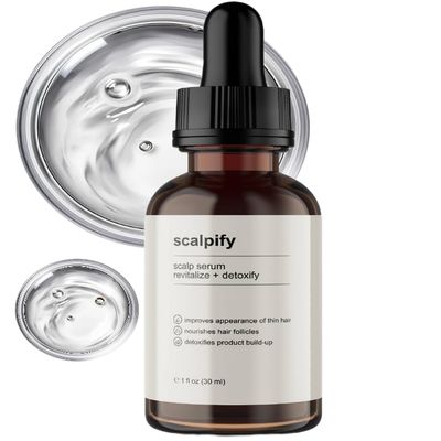 Scalpify Advanced Hair Serum | Nourishing Scalp Serum Non Oily Treatment for Enhanced Hair Support and Thickness | Perfect for Men & Women | 30mL