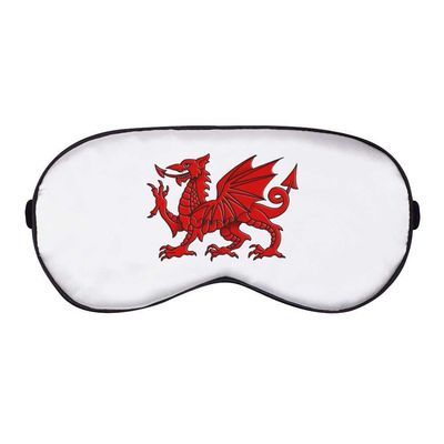 Azeeda 'Welsh Dragon' Sleep/Travel Eye Mask (EY00006879)