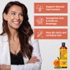 Seven Minerals NEW Pumpkin Seed Oil for Hair Growth, Face, & Body - Big 16oz Bottle - USDA Organic, Cold-Pressed & Hexane Free - Lightweight, Non-Greasy, & Deeply Moisturizing for Scalp, Skin view 4