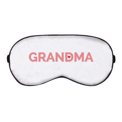 Azeeda 'Grandma Text' Sleep/Travel Eye Mask (EY00016944)