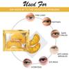 BTONE 10 Gold Under Eye Patches - 24k Collagen Powder Gold Eye Mask, Under Eye Patches for Dark Circles & Puffy Eyes Treatment Eye Gel Pads to Reduce Eyebags & Lifts Your Skin Anti Aging Gel Eye Mask view 2