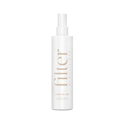 Filter by Molly-Mae Spritz Me Tanning Water | Moisturizing Self Tanner | Golden, Streak-Free Glow | Natural-Looking Sunless Tan | Fast Developing | Long-Lasting | Clear & Oil-Free | 200ml