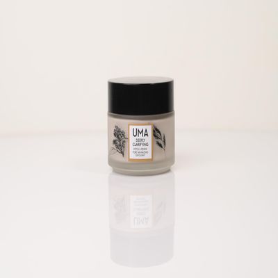 UMA DEEPLY CLARIFYING DETOX & RENEW PORE MINIMIZING EXFOLIANT Refining Facial Polish with Tea Tree & Clay for Clear, Smooth, Balanced Skin