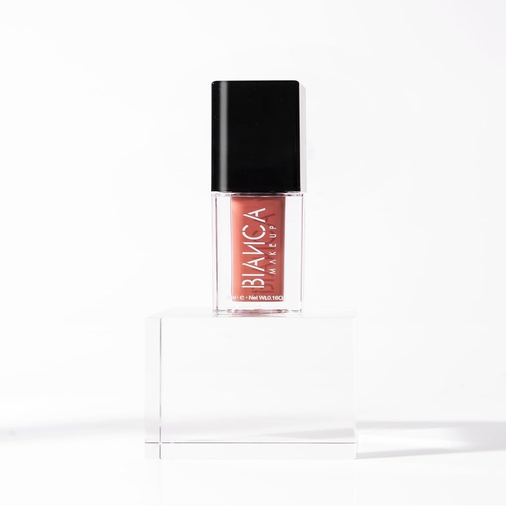 BIANCA MAKEUP Indestructible Lipstick | Matte Liquid Lipstick | Nude Shades | Matte Finish | Waterproof & Transfer-Resistant (Kiss)