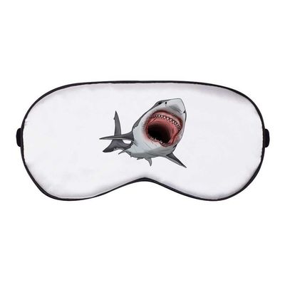 Azeeda 'Great White Shark Bite' Sleep/Travel Eye Mask (EY00016201)
