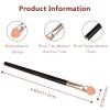 15 Pcs Makeup Brushes Set for Women Professional, Sponge Eyeshadow Brush Sets Applicator Double Sided Reusable view 2