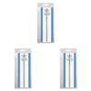 ForPro Professional Collection Ingrown Nail File, Stainless Steel, Ingrown Toenail Tool with Angled End (Pack of 3) view 1