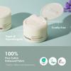 AGERIN Facial Cleansing Pads - Daily Oil & Makeup Remover Cotton Pads, Gentle Cleansing, Hydrating, Dirt & Impurities Removal Without Tugging - Vegan, Non-Irritating, 50pads view 4