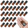 Rimoev 30 PCS Disposable Makeup Brushes, Small Blush Brush for Cheeks, Portable Mini Makeup Brushes, Foundation Applicator Beauty Tool for Mixing Liquid, Cream, Loose Powder or Powder Cosmetics view 1