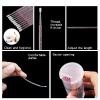 Mekupeu 200PCS Disposable Micro cotton swabs, Micro Applicator Brush,Micro Swabs For Eyelash Extensions,Mascara Micro Brush For Cleaning Makeup and Personal Care (crystal pink) view 4