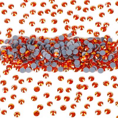 NCB 2880pcs Hotfix Rhinestones Flatback Crystal Rhinestones for Crafts Crafting Clothes Shoes DIY Decorations (Golden Sun, SS4 1.6mm)