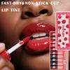 MYUANGO 10 Colors Lip Tint, Color Tinted Lip Stain, Moisturizing Lip Balm Liquid Lipstick Makeup Hydrating Long Lasting Lip Gloss (Strawberry) view 4