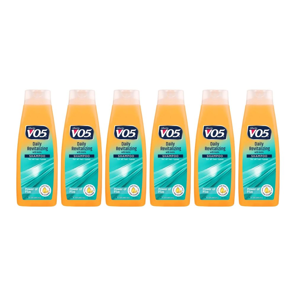 Alberto VO5 Daily Revitalizing Shampoo 15 oz (Pack of 6)
