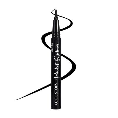 3 colors Eyeliner Pencil, Liquid Formula, Quick Dry, Long Lasting, Easy Glide Application (CL2402-1#BLACK)
