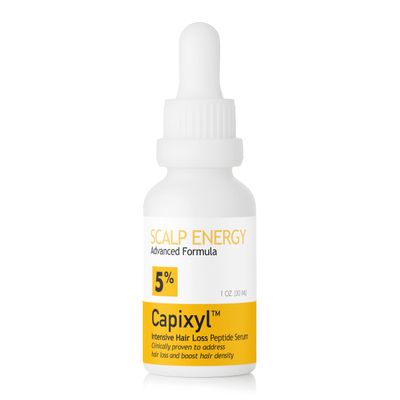 Scalp Delivery Peptide Vegan 5% Hair Growth Serum With Capixyl - Hair Growth Products for Men & Women Helps Reduce Hair Loss, Strengthen & Thicken Vegan Hair Serum for Thinning Hair