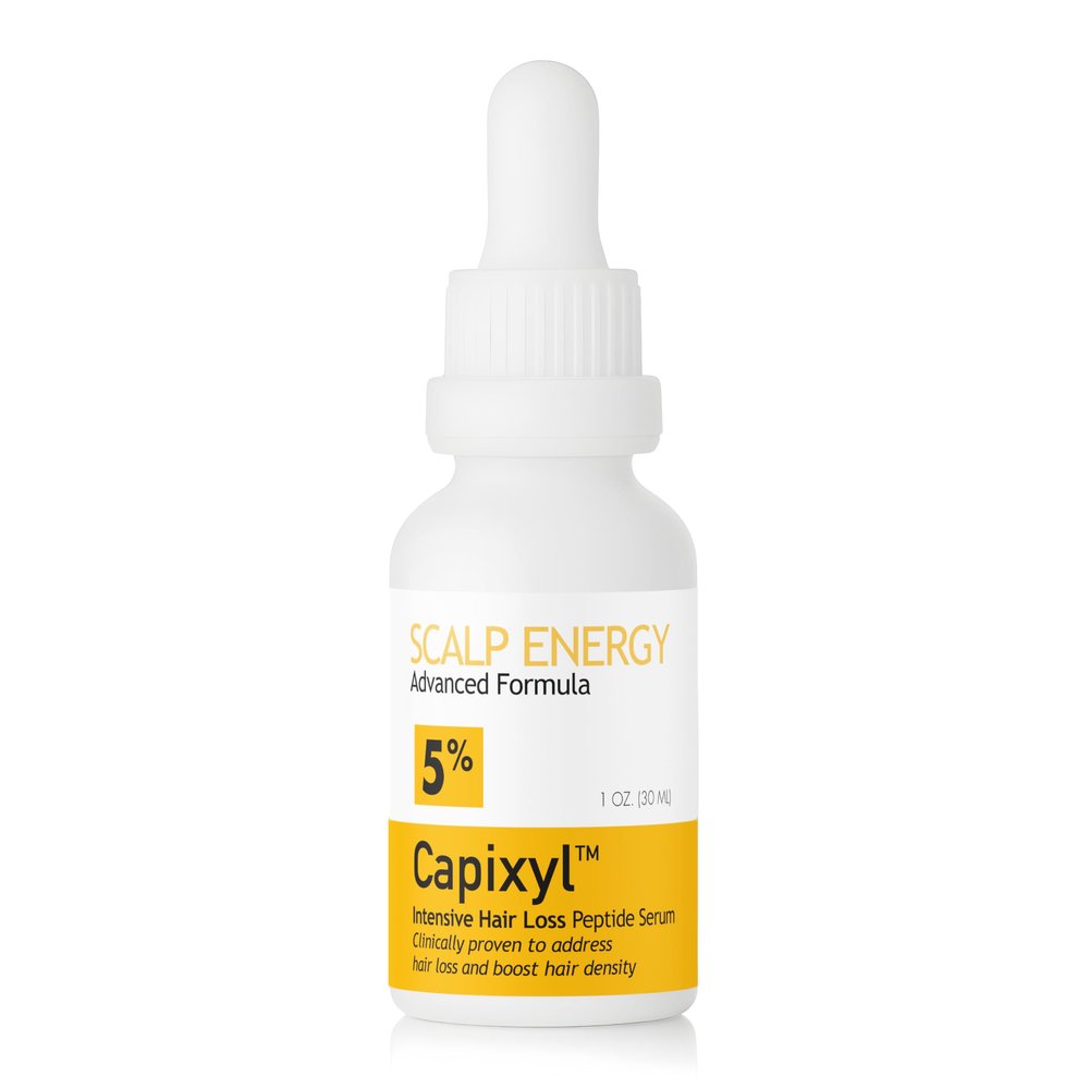 Scalp Delivery Peptide Vegan 5% Hair Growth Serum With Capixyl - Hair Growth Products for Men & Women Helps Reduce Hair Loss, Strengthen & Thicken Vegan Hair Serum for Thinning Hair