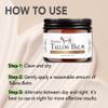 ANGELYCIA Beef Tallow for Skin | 100% Grass Fed Handmade Tallow Face Moisturizer | Face & Body | Whipped Moisturizer | 100% Natural Tallow Balm | No Parabens | Sensitive & Dry Skin, Eczema, Psoriasis view 3