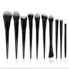 10 Pieces Of Makeup Brush Set, Full Set Of Black Powder Eye Shadow Brush Beauty Tools view 1