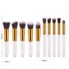 10PCS Full Set of Portable Makeup Brush Foundation Eyeshadow Make Up Brush Set Blush Professional Beauty Tools view 3