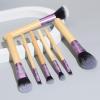 7 pieces of makeup brush set Carving pattern powder powder blusher eye shadow beauty brush tool view 2