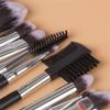 12pcs Makeup Brushes Set Face Powder Blush Eyebrow Brush & Comb Eyelash Brush with Cylinder Case (Color : D, Size : 12pcs) view 4