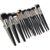 16 pieces of makeup brush set foundation make-up eye brush black full set of makeup brush beauty tools view 1