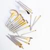 12pcs Champagne Makeup Brushes Set for Cosmetic Foundation Powder Blush Eyeshadow Kabuki Blending Makeup Brush Beauty Tool view 4