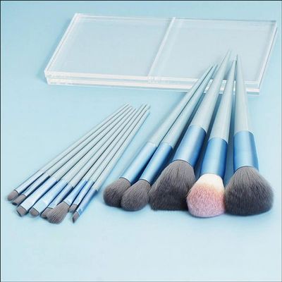 13Pcs A Set Soft Fluffy Makeup Brushes For Cosmetics Foundation Blush Powder Eyeshadow Blending Makeup Brush Tools