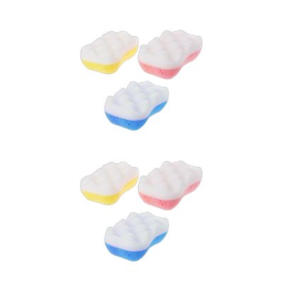 MODODO Bath Sponge Comfortale Body Scrubber Shower Massage Bathing Brush Bath Brushes for Elderly
