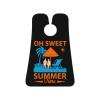 ZKLCRYTR Oh Sweet Summer Time Men's Beard Bib Apron Waterproof Smooth Surface Beard Apron Durable Foldable Beard Hair Men's Gift view 1