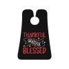 ZKLCRYTR Thankful Grateful Blessed Men's Beard Bib Apron Waterproof Smooth Surface Beard Apron Durable Foldable Beard Hair Men's Gift view 1