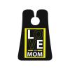ZKLCRYTR Love You Mom Men's Beard Bib Apron Waterproof Smooth Surface Beard Apron Durable Foldable Beard Hair Men's Gift view 1