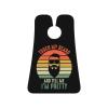 ZKLCRYTR Touch My Beard And Tell Me I'm Pretty Men's Beard Bib Apron Waterproof Smooth Surface Beard Apron Durable Foldable Beard Hair Men's Gift view 1