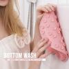 Shower Back Scrubber Wall Mounted, Shower Wall Back Scrubber Suction Cup,Foot Scrubber for Shower Floor (Blue+Gray) view 4