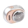 JzcsdkSIL Vehicle Shaver Outdoor Travel Portable USB Rechargeable Shaving Device Hair Trimmer for Men Portable Electric Shaving Device Men Grooming Tool, Silver view 1