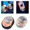 JzcsdkSIL Vehicle Shaver Outdoor Travel Portable USB Rechargeable Shaving Device Hair Trimmer for Men Portable Electric Shaving Device Men Grooming Tool, Silver view 2