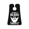 ZKLCRYTR It's Not A Beard It's A Saddle Men's Beard Bib Apron Waterproof Smooth Surface Beard Apron Durable Foldable Beard Hair Men's Gift view 1