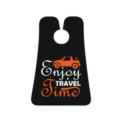 ZKLCRYTR Enjoy Travel Time Men's Beard Bib Apron Waterproof Smooth Surface Beard Apron Durable Foldable Beard Hair Men's Gift