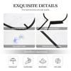 ZKLCRYTR Legends Are Born In October 1975 Men's Beard Bib Apron Waterproof Smooth Surface Beard Apron Durable Foldable Beard Hair Men's Gift view 3