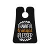 ZKLCRYTR Thankful Grateful Blessed Men's Beard Bib Apron Waterproof Smooth Surface Beard Apron Durable Foldable Beard Hair Men's Gift view 1