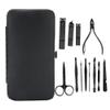 12pcs Stainless Steel Eyebrow Scissors Nail Clipper Dead Skin Pusher Manicure Tool Set view 1