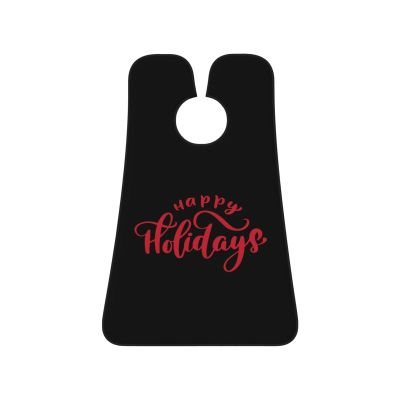 ZKLCRYTR Happy Holiday Men's Beard Bib Apron Waterproof Smooth Surface Beard Apron Durable Foldable Beard Hair Men's Gift