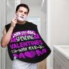 ZKLCRYTR I'm Spending Valentines With Your Mom Men's Beard Bib Apron Waterproof Smooth Surface Beard Apron Durable Foldable Beard Hair Men's Gift view 2