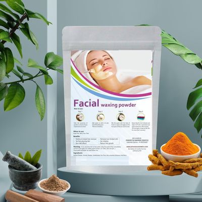 NinthAvenue Basics Facial Wax Powder | 5-minute Painless Face Hair Removal Waxing Powder | Easy to use at home | Facial hair remover for women