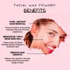 NinthAvenue Basics Facial Wax Powder | 5-minute Painless Face Hair Removal Waxing Powder | Easy to use at home | Facial hair remover for women view 4