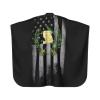 YSYZSDS Coat Of Arms Guatemala USA Flag Salon Barber Cape For Men/Women/Kids - Professional Hairdressing Waterproof Hair Haircut Apron For Hair Stylist-55''X66'' view 3
