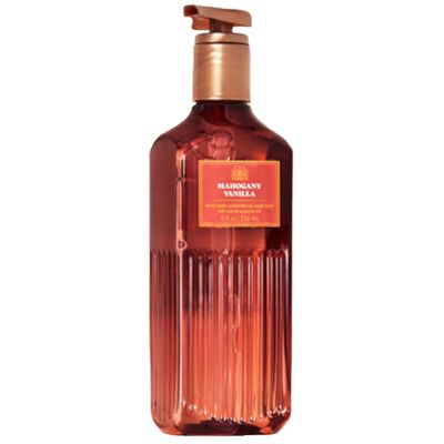 Bath & Body Works Gel Hand Soap, Cleansing Gel, 8 Fl Oz (Mahogany Vanilla)